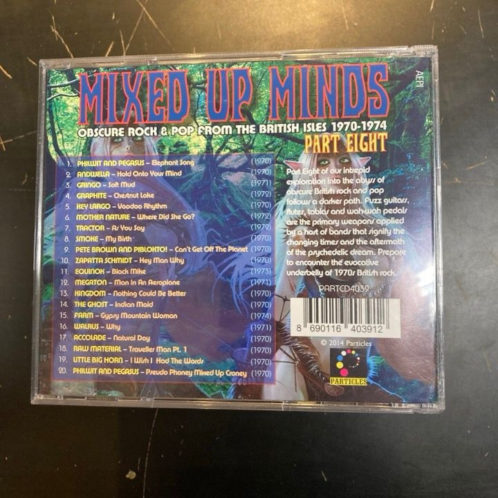 V/A - Mixed Up Minds Part Eight (Obscure Rock & Pop From The British Isles 1970-1974) CD (M-/VG+)